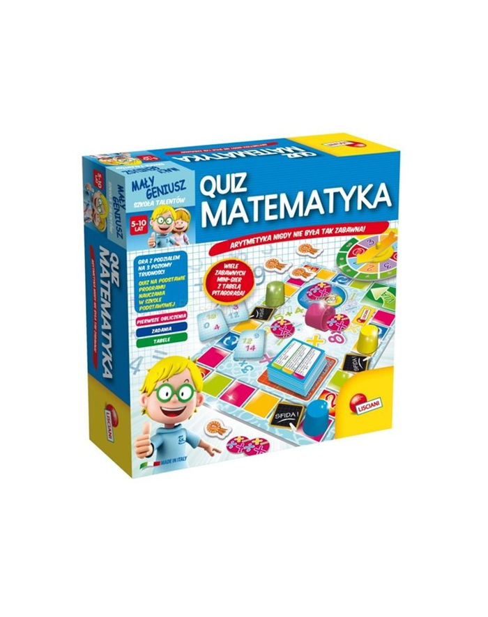 Mały Geniusz Quiz - Matematyka 54381 LISCIANI główny