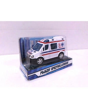 Mini Van Pogotowie 8cm w pud.p24  HIPO