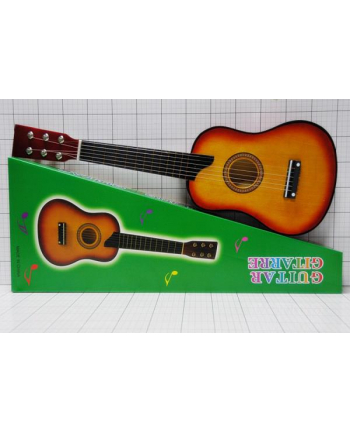 Gitara drewniana strunowa w pud. GAZELO