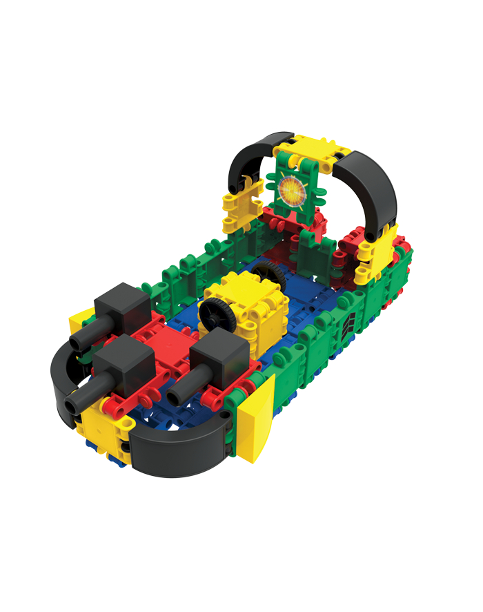 Klocki CLICS Wiadro 10 w 1 CD007 główny