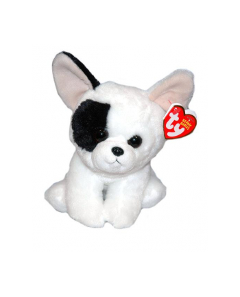 TY BEANIE BABIES biały pies MUJEEK 15cm 41203