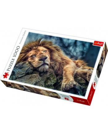 Puzzle 1000el Śpiący lew 10447 Trefl