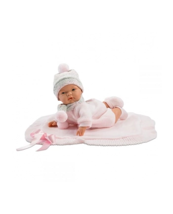 LLORENS Lalka Joelle płacząca z różowym kocykiem 38cm 38938
