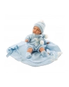 LLORENS Lalka Joel płacząca z niebieskim kocykiem 38 cm 38937 - nr 1