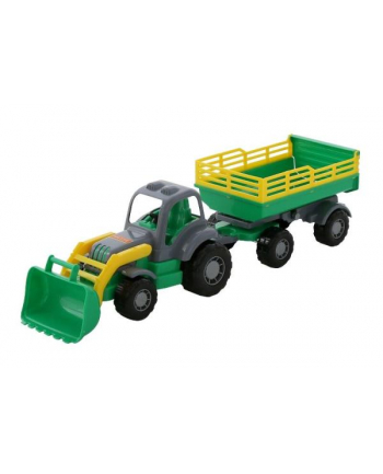Polesie 44808 "Osiłek" traktor z przyczepą Nr2 i łyżką