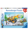 Puzzle 2x24 Maszyny w pracy 078028 RAVENSBURGER - nr 1