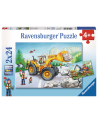 Puzzle 2x24 Maszyny w pracy 078028 RAVENSBURGER - nr 6