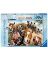 Puzzle 500el Wesołe konie 146956 RAVENSBURGER - nr 1
