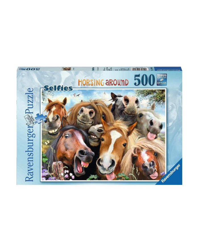Puzzle 500el Wesołe konie 146956 RAVENSBURGER główny