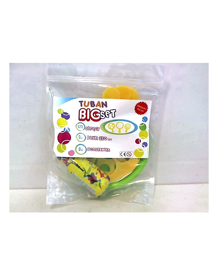 Big Tuban - zestaw +250ml +podst.+ 3 obręcze w worku 3619 RUSSELL główny