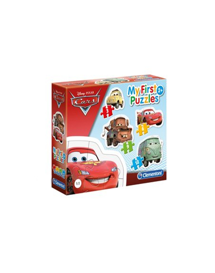 Clementoni Puzzle 3-6-9-12 Moje Pierwsze Puzzle Cars 20804 główny