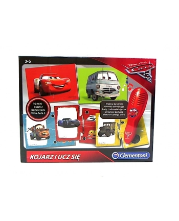 Clementoni Kojarz i ucz się Cars 60971 nr 1