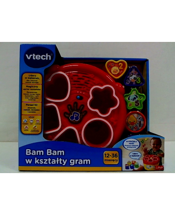 Bam bam w kształty gram Vtech 60670