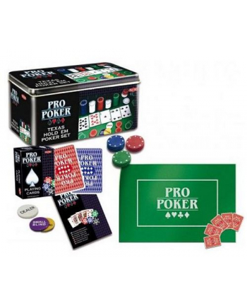 Pro Poker Texas Hold'em set puszka 03095 TACTIC