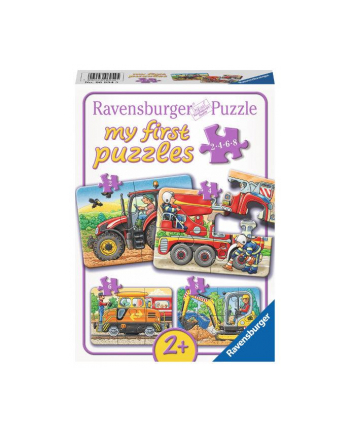 Puzzle 2/4/6/8el W pracy 069545 RAVENSBURGER