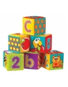 Playgro 183838 Miękkie klocuszki Baw&Ucz się - nr 2