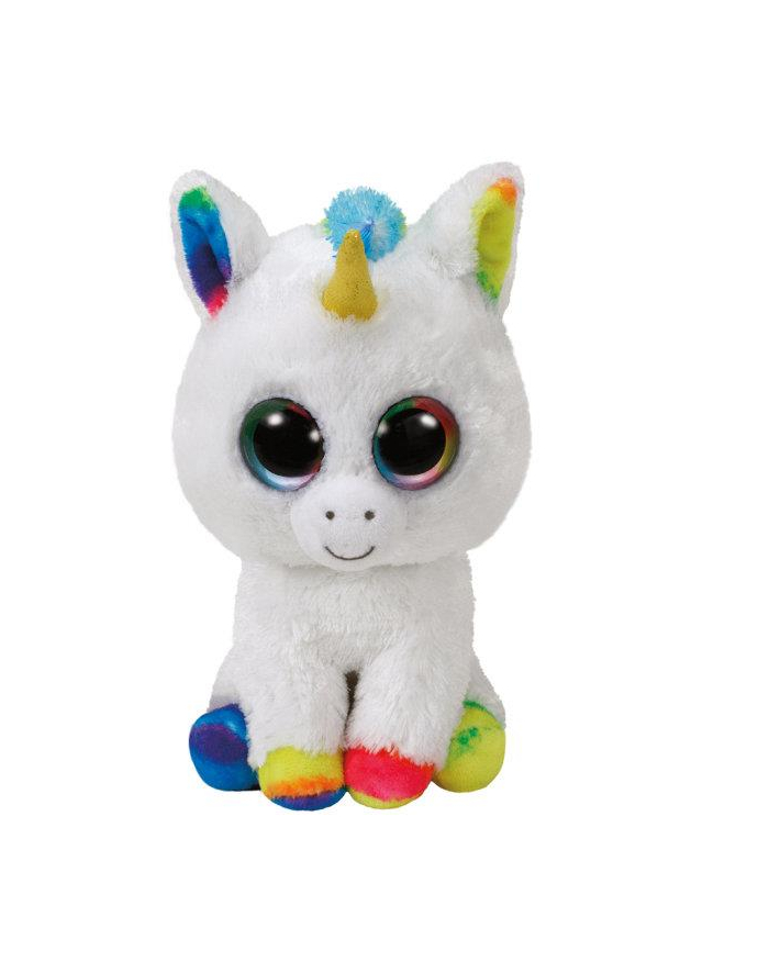 TY BEANIE BOOS- biały jednorożec Pixy 15cm 36852 główny