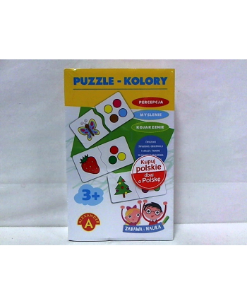 Puzzle kolory-Zabawa i Nauka 1836 ALEXANDER