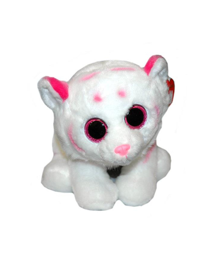 TY BEANIE BABIES różowo-biały tygrys Tabor 24cm Medium 90247 główny