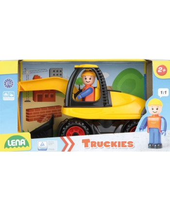 Auto malucha koparka 26cm w pud.  NORIMPEX
