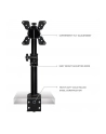 Techly Uchwyt biurkowy LCD/LED 13-30cali pionowy, 15kg, regulowana wysokość - nr 33