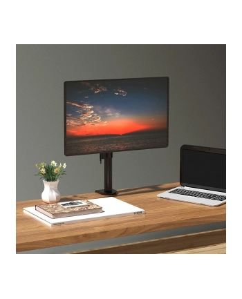 Techly Uchwyt biurkowy LCD/LED 13-30cali pionowy, 15kg, regulowana wysokość nr 2