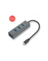 iTec i-tec USB-C Metal 4-portowy HUB 4x USB 3.0 pasywny - nr 13