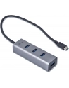iTec i-tec USB-C Metal 4-portowy HUB 4x USB 3.0 pasywny - nr 22