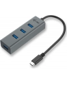 iTec i-tec USB-C Metal 4-portowy HUB 4x USB 3.0 pasywny - nr 26