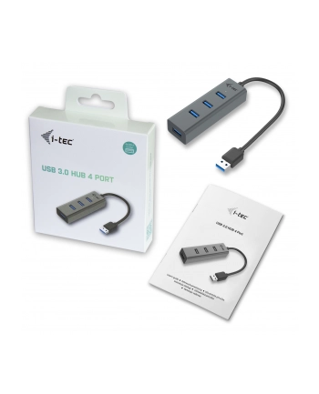 iTec i-tec USB 3.0 Metal 4-portowy HUB 4x USB 3.0 pasywny nr 1