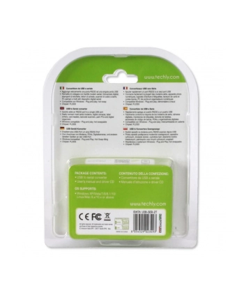 Techly Konwerter USB na RS232/ COM/DB9 nr 1