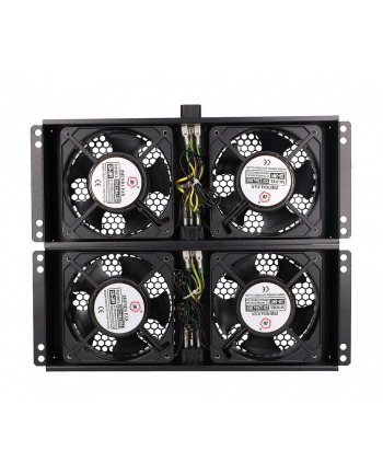 EXTRALINK 4 WAY FAN UNIT WITH 2M EU PLUG