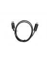 LANBERG Kabel DisplayPort - HDMI M/M 1M czarny - nr 8