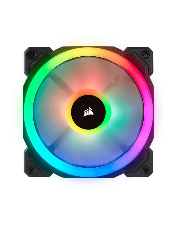 Corsair Fan LL120 RGB LED PWM 3 Fun Pack                        Dual Light Loop RGB LED PWN Fan - 3 Fan Pack with Lighting Node PRO główny