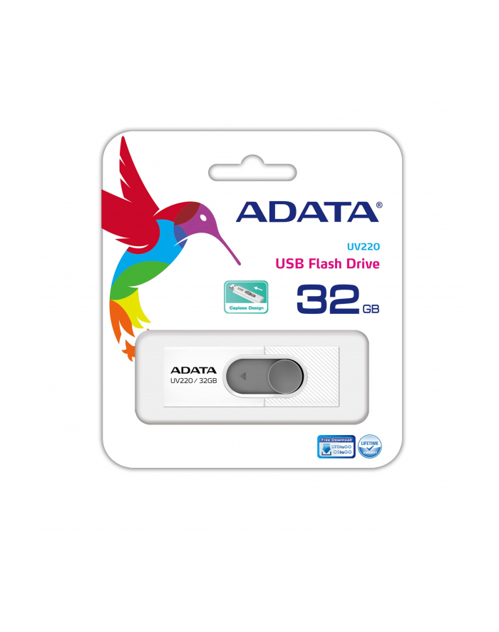 Adata UV220 32GB USB2.0 Biało-szary główny