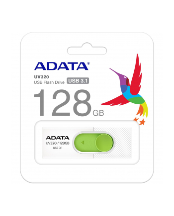 Adata UV320 128G USB3.1 Biało-zielony