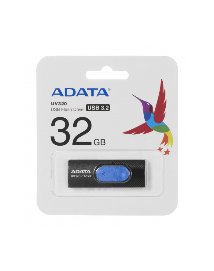 Adata UV320 32GB USB3.1 Czarno-niebieski główny