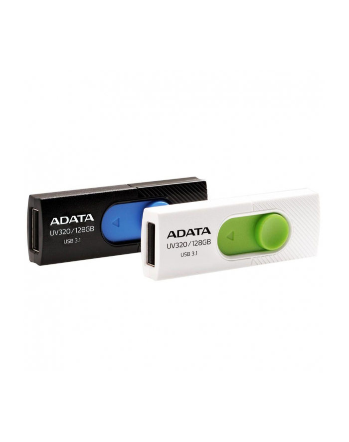 Adata UV320 64GB USB3.1 Biało-zielony główny