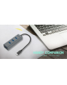 iTec i-tec USB-C Metal 4-portowy HUB 4x USB 3.0 pasywny - nr 10