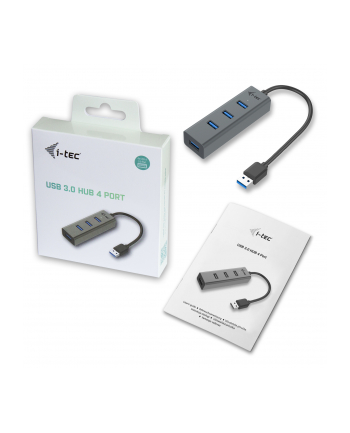 iTec i-tec USB 3.0 Metal 4-portowy HUB 4x USB 3.0 pasywny