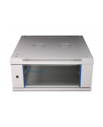 EXTRALINK 4U 600X600 WALL-MOUNTED RACKMOUNT CABINET GREY nr 2
