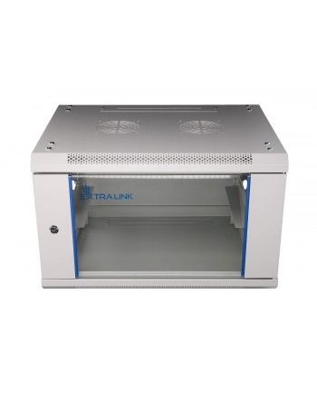 EXTRALINK 6U 600X450 WALL-MOUNTED RACKMOUNT CABINET GREY nr 2