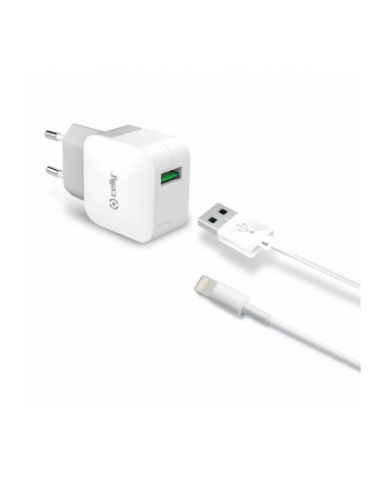 CELLY Szybka Ładowarka TURBO 2.4A / 1 USB z MFI nr 1