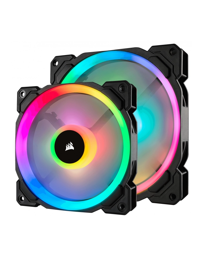 Corsair Fan LL140 RGB LED PWM 2 Fun Pack                        Dual Light Loop RGB LED PWN Fan - 2 Fan Pack with Lighting Node PRO główny