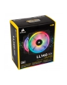 Corsair Fan LL140 RGB LED PWM 2 Fun Pack                        Dual Light Loop RGB LED PWN Fan - 2 Fan Pack with Lighting Node PRO - nr 52