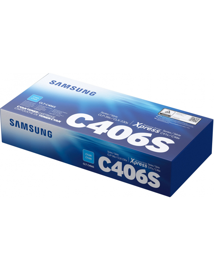 HP Inc. Samsung CLT-C406S Cyan Toner główny