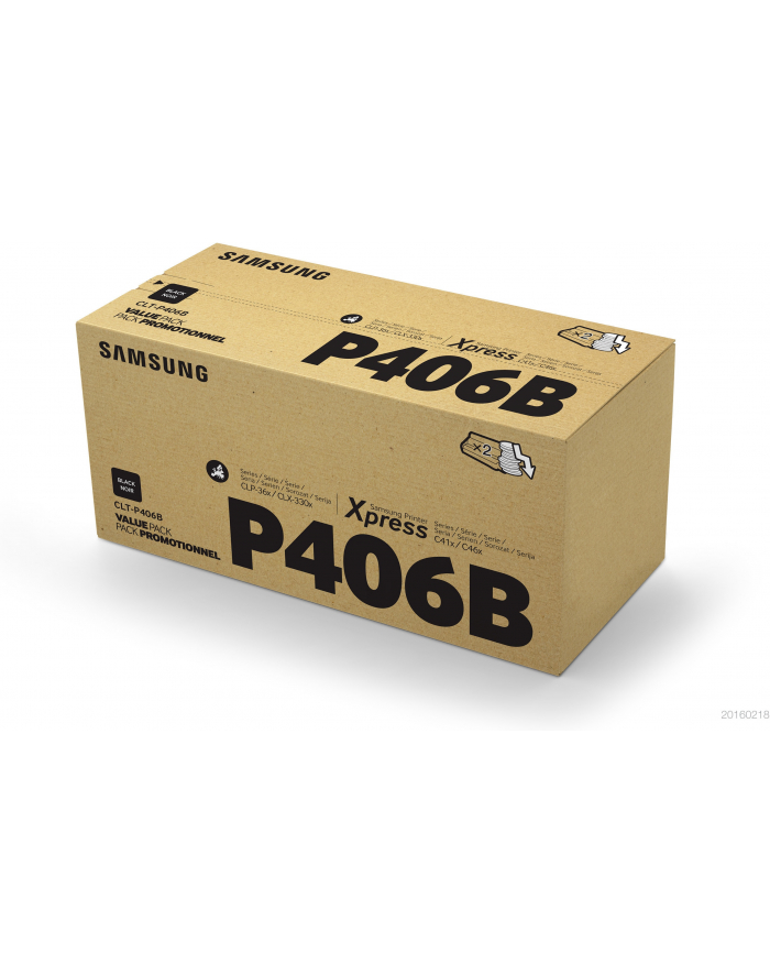 HP Inc. Samsung CLT-P406B 2-pk Black Toner główny