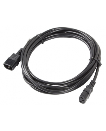 LANBERG Przedłużacz kabla zasilającego IEC 320 C13 - C14 VDE 5M czarny
