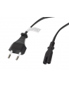 LANBERG Kabel zasilający EURO (radiowy) CEE 7/16 - IEC 320 C7 1.8M       czarny - nr 10