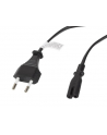 LANBERG Kabel zasilający EURO (radiowy) CEE 7/16 - IEC 320 C7 1.8M       czarny - nr 17